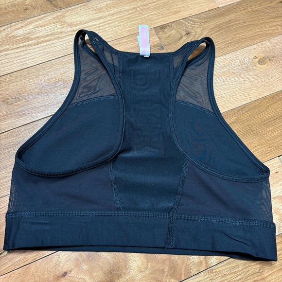 VS Pink Black Racerback Sports Bra Size Small - Picture 6 of 7